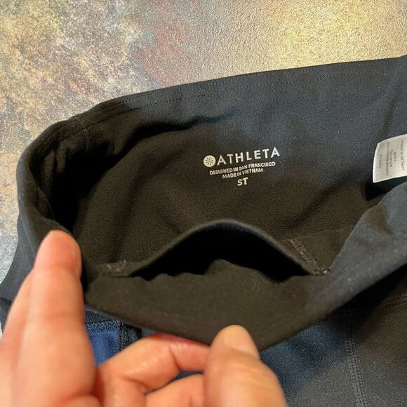 Athleta Color Block Chakra Leggings Size ST - Picture 9 of 14